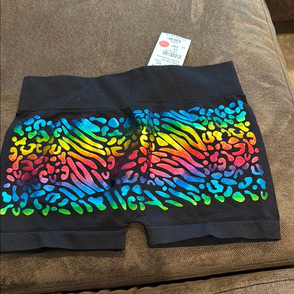 Black and Blue Compression Bike Shorts - Picture 1 of 3